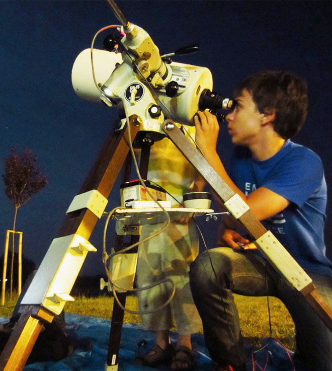 Séjour astronomie Planète Sciences Occitanie